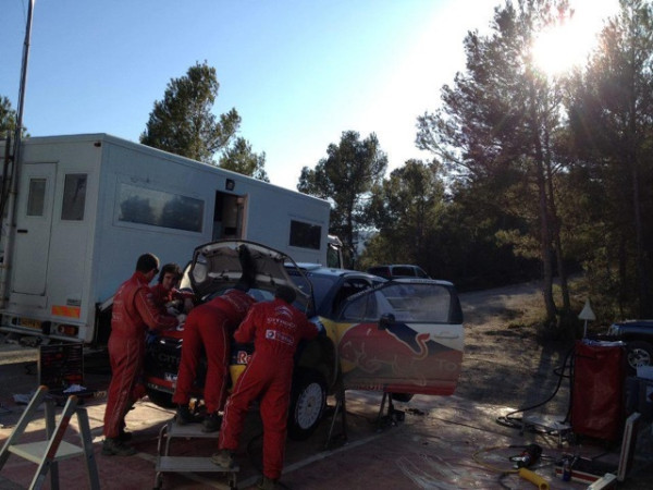 Test España Hirvonen DS3 WRC